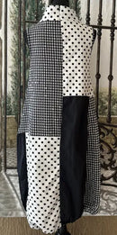 Kozan Polka Check Alessandra Dress-SP-1289-POLKCHCK