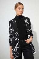Joseph Ribkoff Abstract Blazer-JR-223096