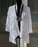 IC Collection Pucker Knit Jacket-IC-4297J