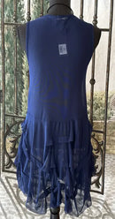 Kozan Navy Mesh Milan Tunic-SH-4207-NVYMSH