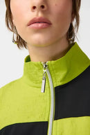 Joseph Ribkoff Silky Knit And Jacquard Boxy Jacket-241198