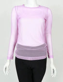 Long Sleeve Mesh Top 8454T