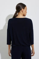 Joseph Ribkoff Zip Detail Top-222184
