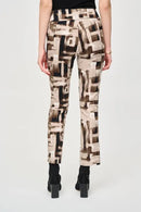 Joseph Ribkoff Millennium Abstract Print Slim Pull-On Pants JR-243304