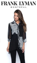 FRANK LYMAN BLACK & WHITE JACKET/TOP-196130U