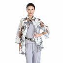 IC Collection Sheer Floral Jacket-IC-3085J