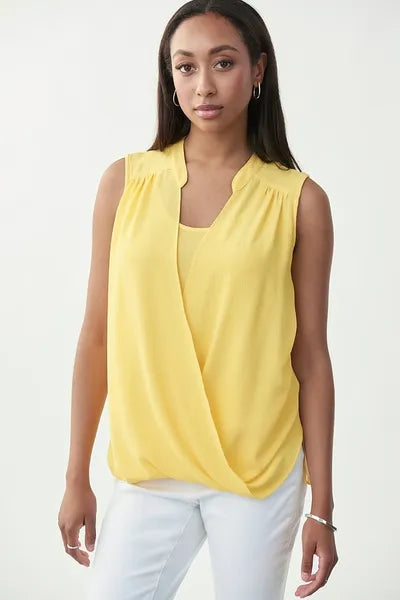 Joseph Ribkoff Fold Over Front Top | Unique Apparel USA