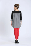 IC COLLECTION GINGHAM COLOR BLOCK-IC-2858T