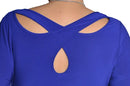 IC Collection Criss Cross Back Tunic- IC-1575T