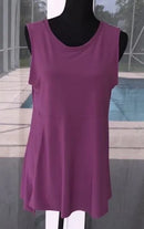 BY J.J Sleeveless Reversible Round or V Neck Tank-JJ-IT108