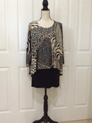 Joseph Ribkoff Animal Print Tunic-JR-203585