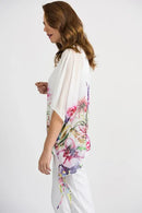 Joseph Ribkoff Chiffon Floral Top-JR-201449