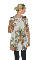 IC Collection Modern Art Print Tunic-IC-1766T-B