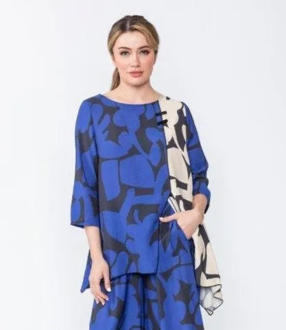 IC Collection Designer Print Tunic-IC-5056T