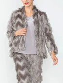 IC Collection Wave Feather Jacket-IC-6966J