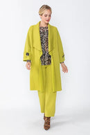 IC Collection Long Open Front Jacket-IC-4585J