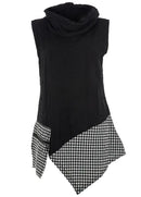 Kozan Black & White Check August Tunic-SP-4352-BWCHCK