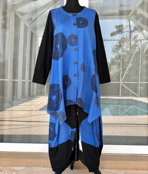 Cheyenne Helios Button Down Tunic/Dress-PT1019