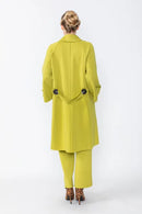 IC Collection Long Open Front Jacket-IC-4585J