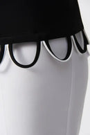 Joseph Ribkoff Silky Knit Loop Detail Fitted Top Style 251133
