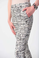 Joseph Ribkoff Abstract Print Millennium Pull-On Pants-JR-241189