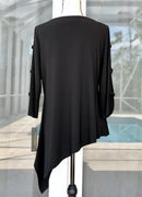 IC Collection Slotted Sleeve Tunic- IC-2990T