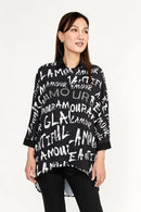Frank Lyman Button Up "Amour" Top-233837U