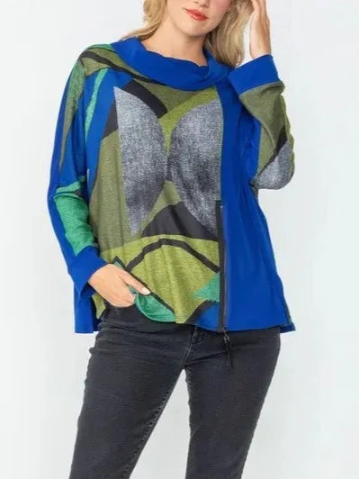 IC Collection Abstract Top | Unique Apparel USA