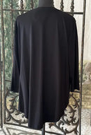 Alembika Dot Mixed Media Top-ST245B