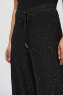 Joseph Ribkoff Sequined Sweater Knit Culotte Pants-JR-244922