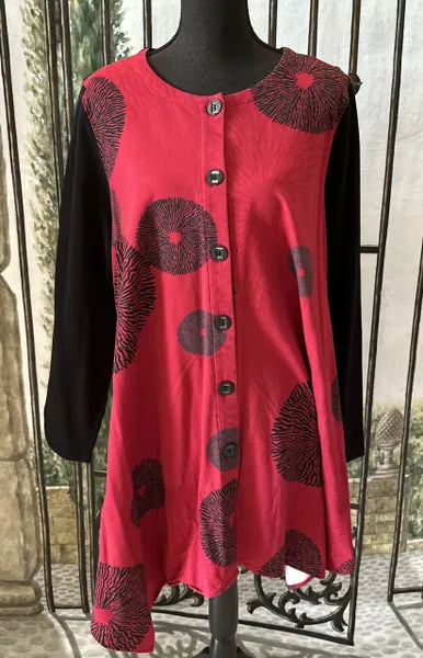 Cheyenne Helios Button Down Tunic/Dress-PT1019