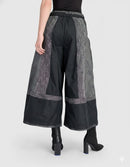 Alembika Tasset Wide Leg Pants, Iron-UP438I