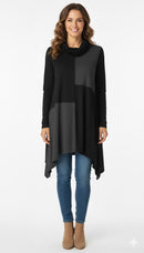 Comfy Leslie Color Block Tunic-M774
