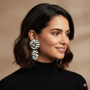 Jeff Lieb Zebra Earrings-21590