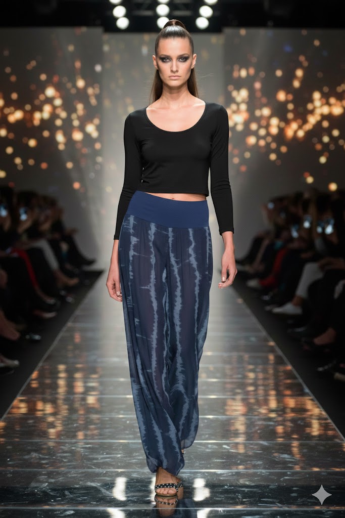 Tempo Paris Silk Pants-2184P