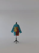 Dilemma Picasso Inspired button down blouse-FCBS-199