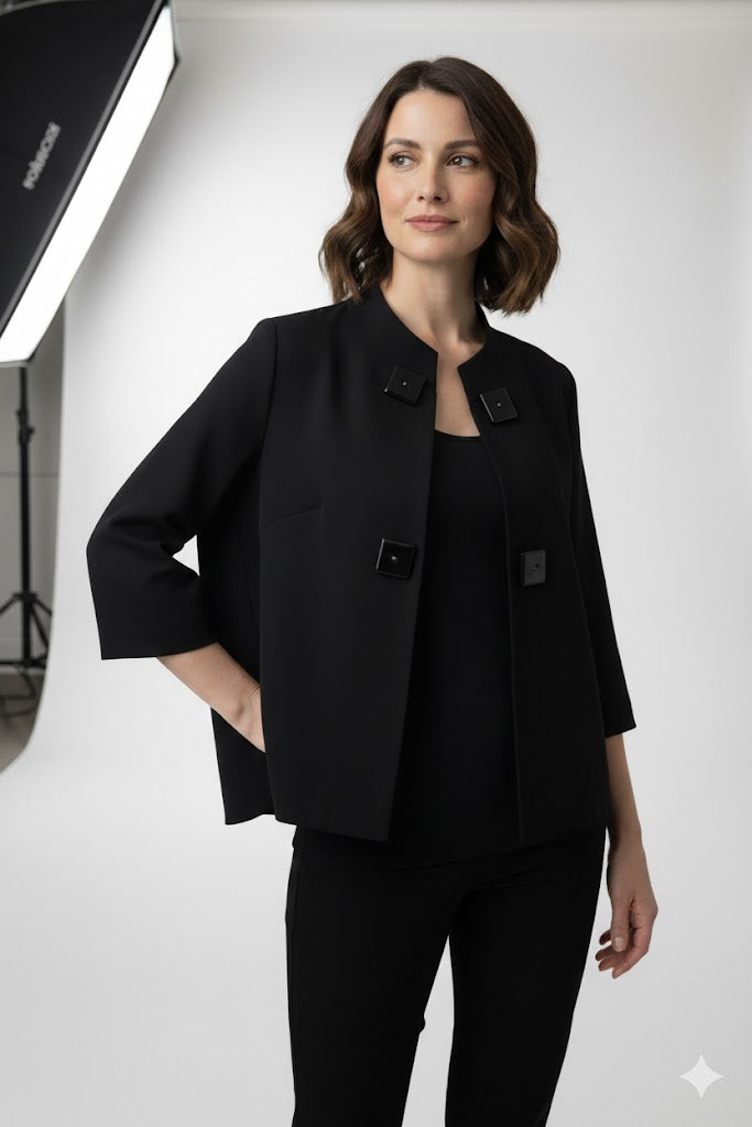 IC Collection 3-Button MandarinJacket-IC-2142J