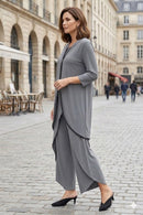 By JJ Relaxed Fit Zip-Front Lounge Tunic-IT-114-BZ