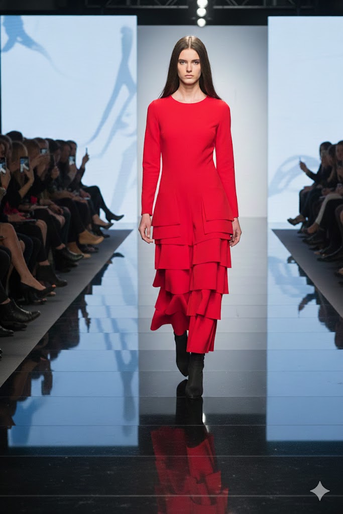 IC Collection Layered Ruffle Jumpsuit-7232JS