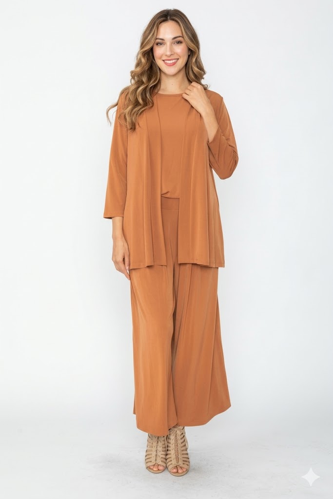 IC Collection Knit Jersey Elastic Waist-C1020P