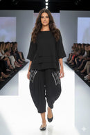 Moonlight Layered Crinkle Top-4110