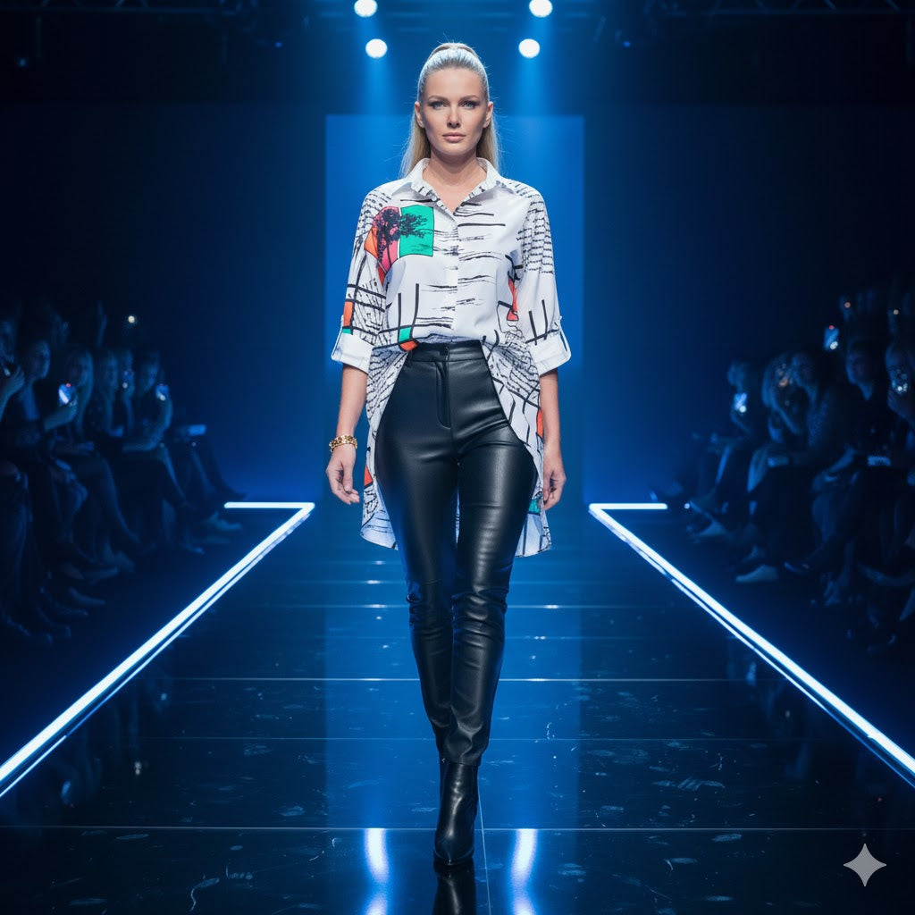 Tricotto Miami Vice Blouse-478