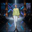 IC Collection Asymmetric Trumpet Sleeve Jacket-IC-3042J/1150J | Unique Apparel USA