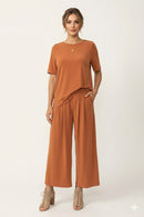 IC Collection Knit Jersey Scoop Neck-C1031T