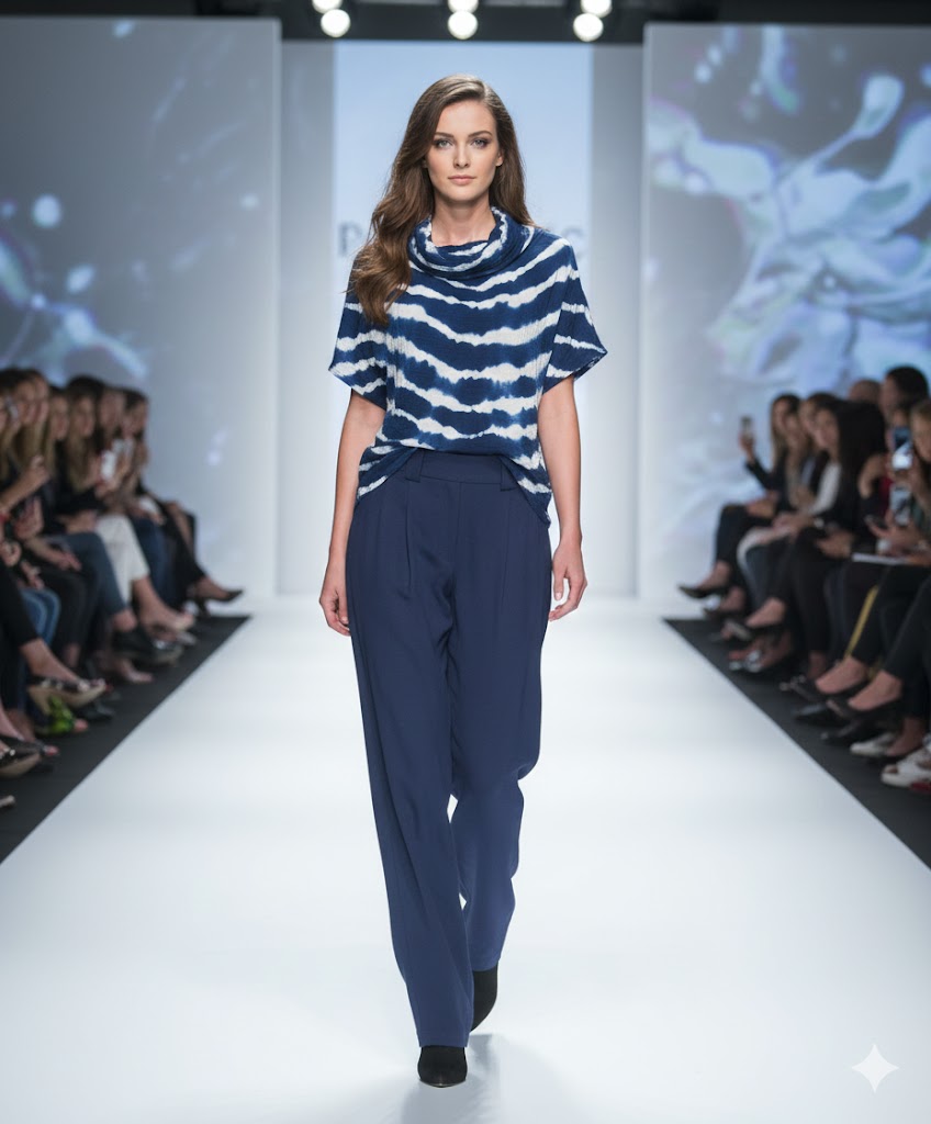 Kozan Suki Top-GI-4084-SHIBORI