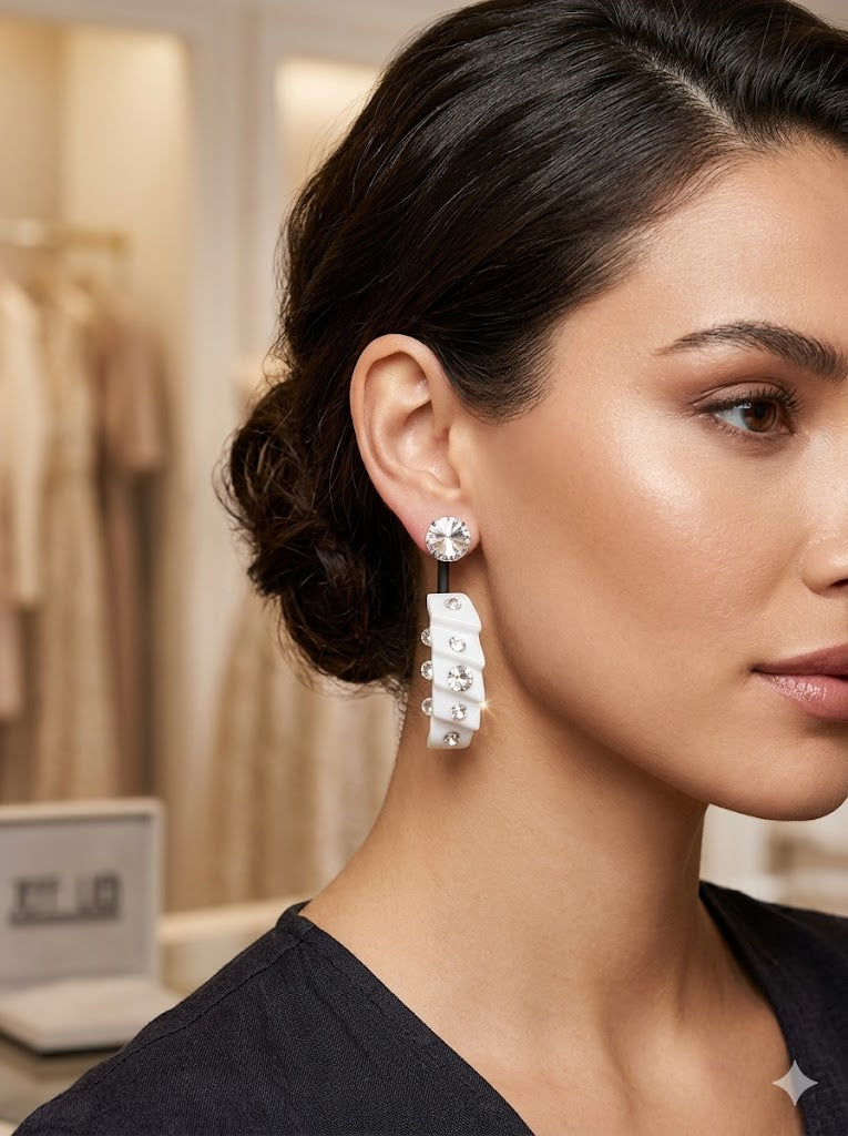 Jeff Lieb Frosted Earring-01187E