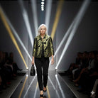 IC Collection Jacquard Button Front Jacket | Unique Apparel USA