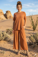 IC Collection Knit Jersey Scoop Neck-C1031T