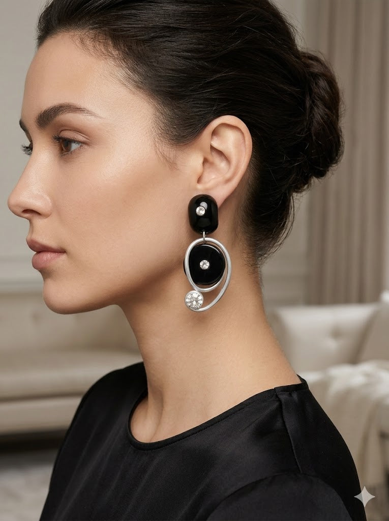 Jeff Lieb Swarovski Crystal Earrings | Designer Jewelry – Unique ...