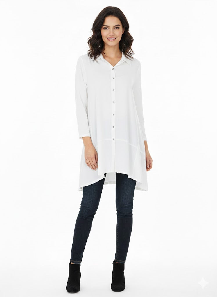 Kozan Pepper Shirt- PO-4625-WHITE
